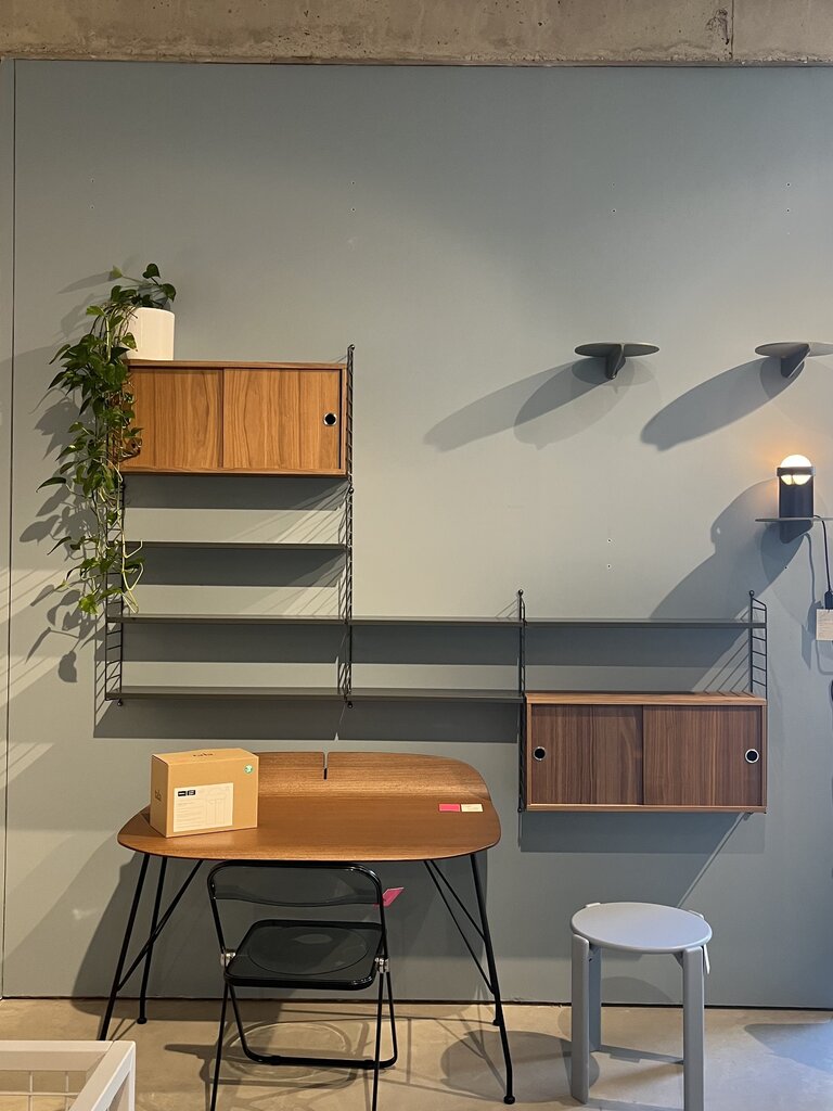 String String Configuration - Dark Grey/ Walnut [Ex-display]