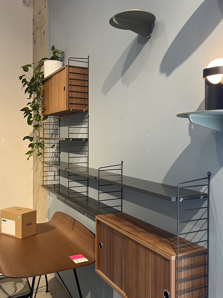 String String Configuration - Dark Grey/ Walnut [Ex-display]