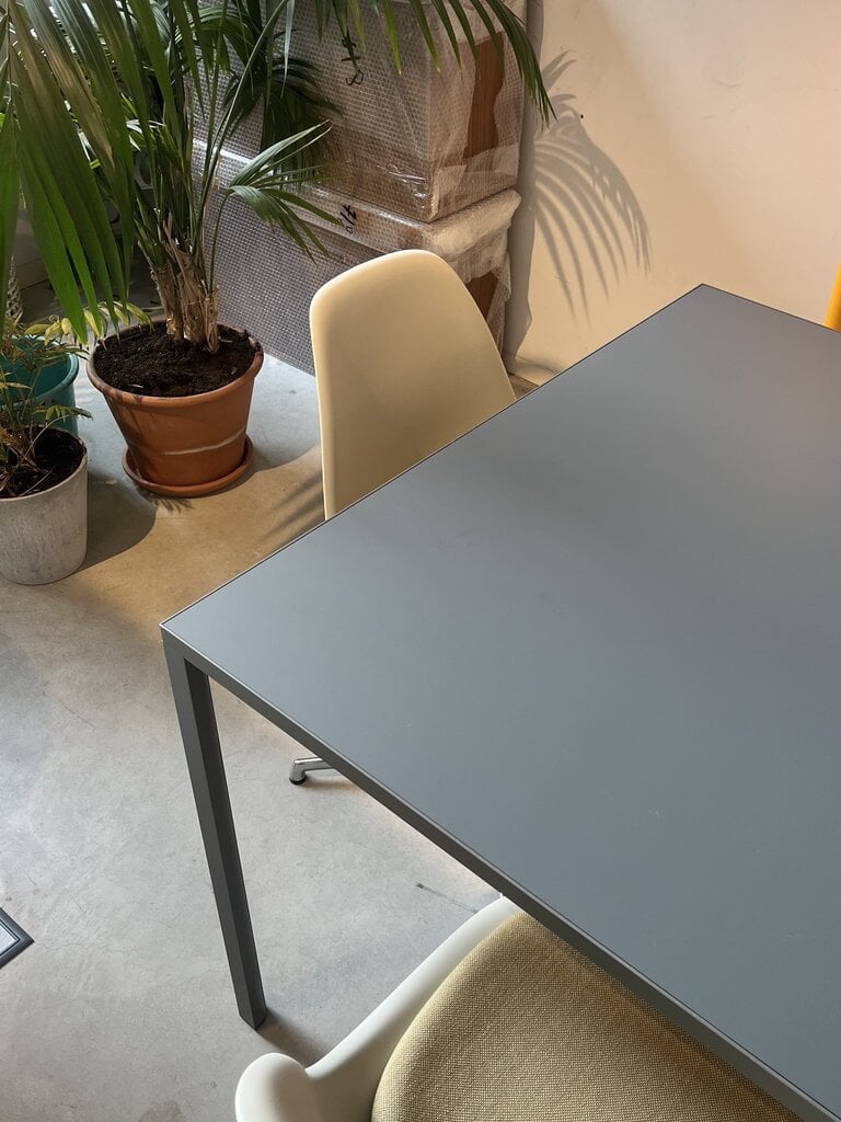 HAY New Order Table - Laminate Green w/ Army Green Legs [Ex-display]