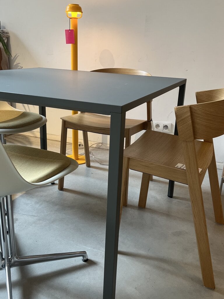 HAY New Order Table - Laminate Green w/ Army Green Legs [Ex-display]