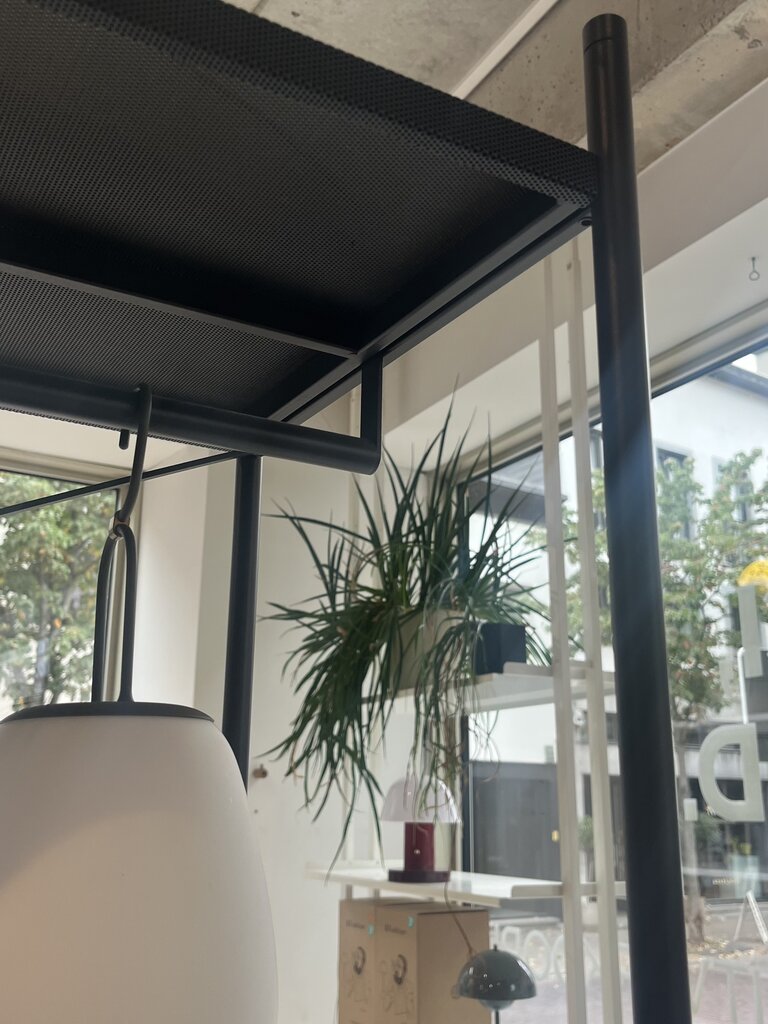 ferm Living Punctual Shelf - Anthracite/ Oak [Ex-display]