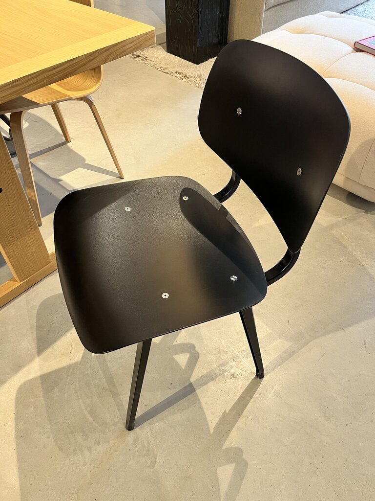 HAY Revolt Chair - Black Shell/ Black Base [Ex-display]