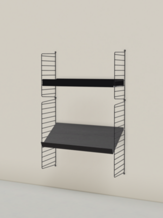 String Starter Pack - Black/ Black Stained Oak [Ex-display]