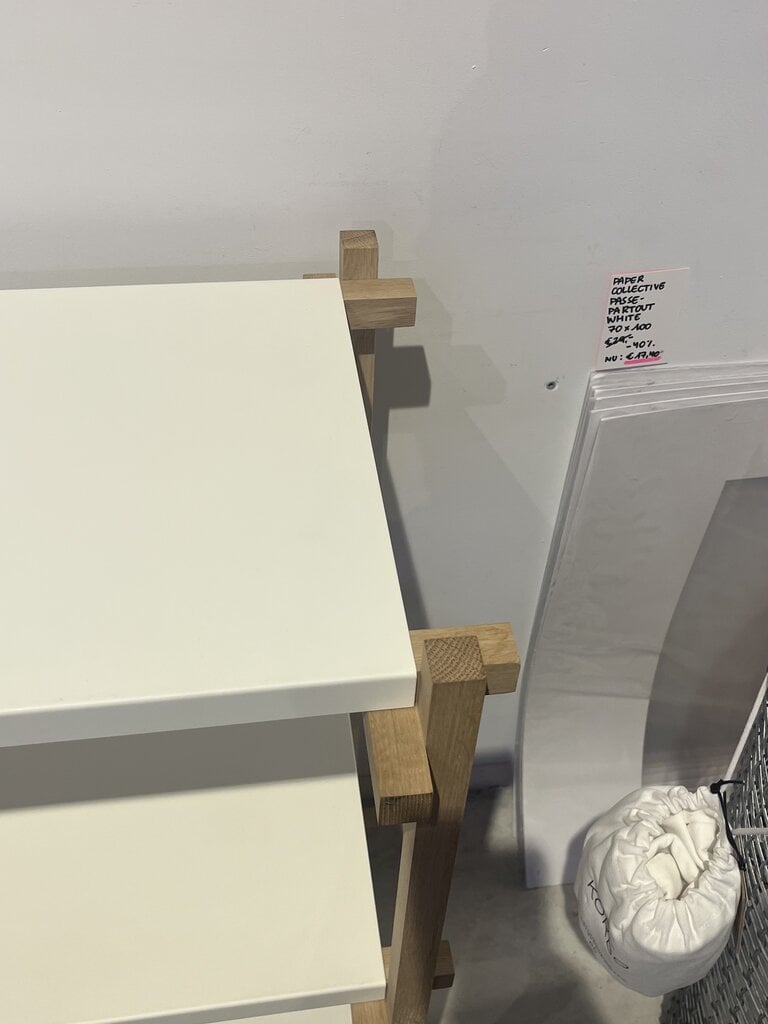 HAY Woody Shelving - Low/Almond White [Ex-display]