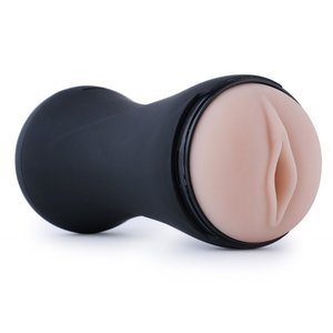 Pocket Pussy for the QAC Sex Machines realistic Vagina with Vibration! Black
