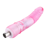 Anal Pink curving Dildo 3XLR Connector for Auxfun Basic Sex Machine