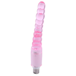 Ribbed Anal Dildo 3XLR Connector for the Auxfun Basic Sex Machine