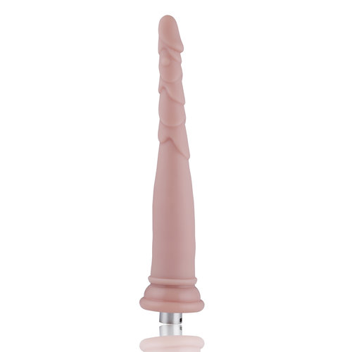 Anaal Dildo 3XLR voor Auxfun Basic Seksmachine Beige23.5 cm