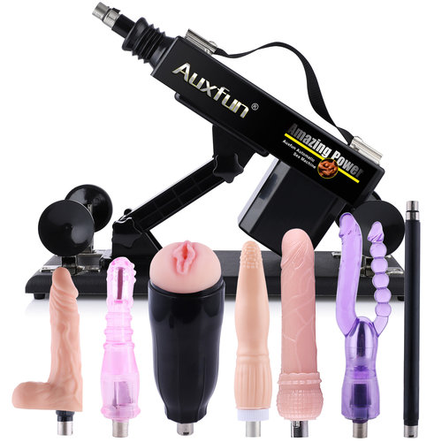 Auxfun® Basic Sex Machine - Package Rémy - For Him and Her!