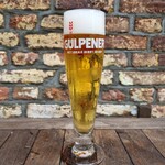 Gulpener pilsglas op voet - per 6 st.