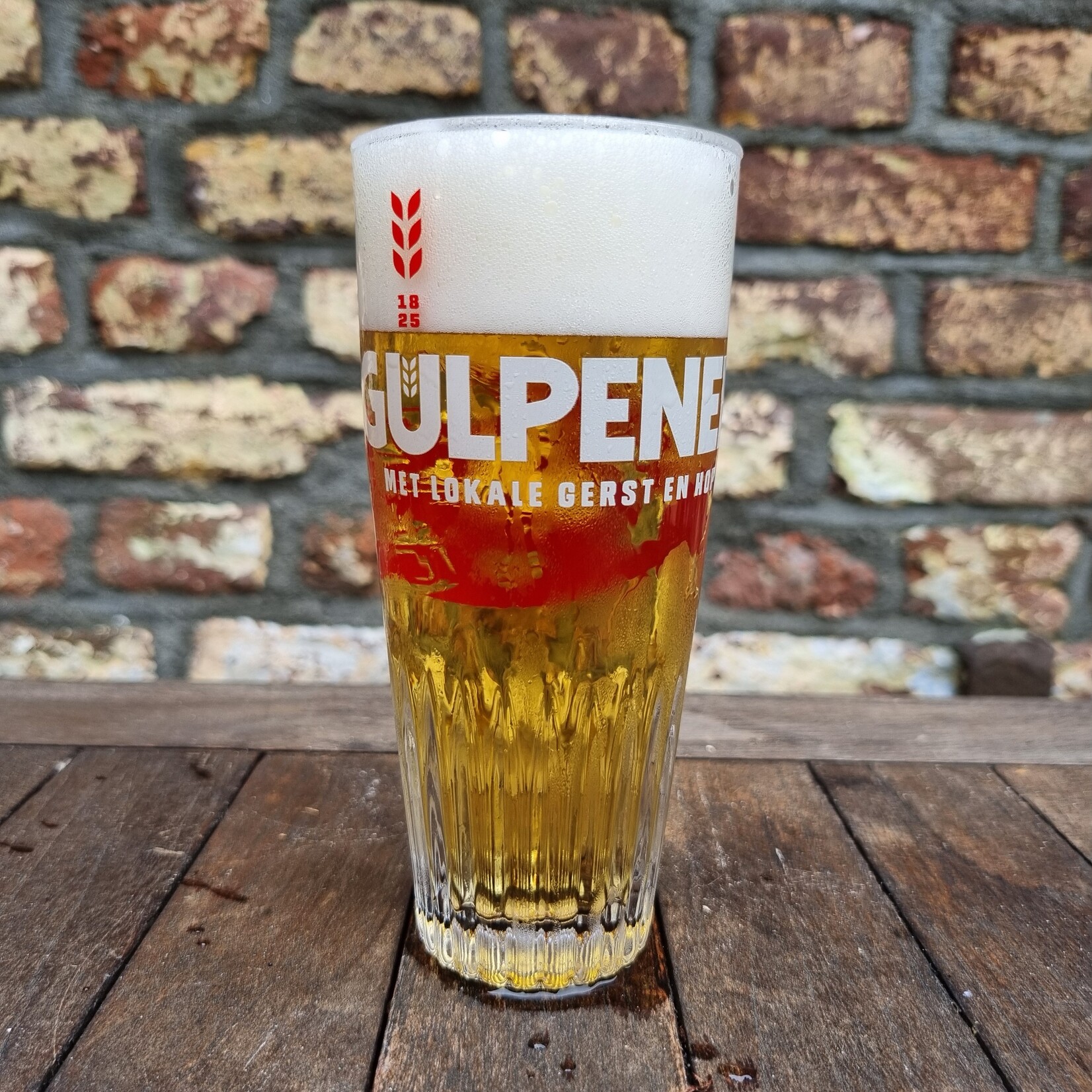 Pilsner glas ribbel per 6 stuks - 25cl