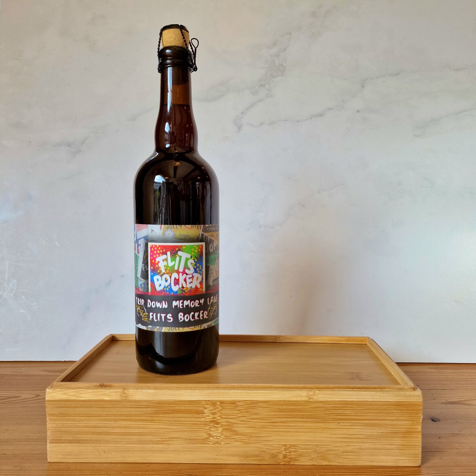 Flitsbocker uit onze microbrouwerij