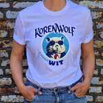 T-shirt - Korenwolf - Wit