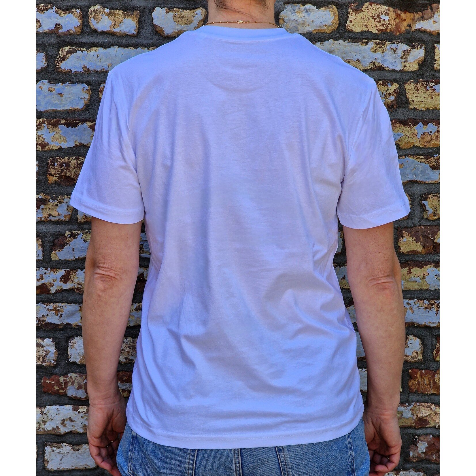 T-shirt - Korenwolf - Wit