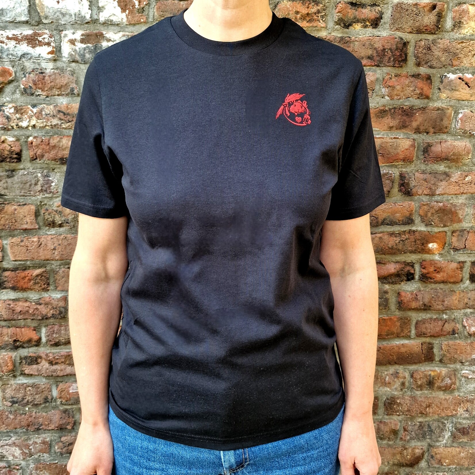 T-shirt - Gulpener - Zwart