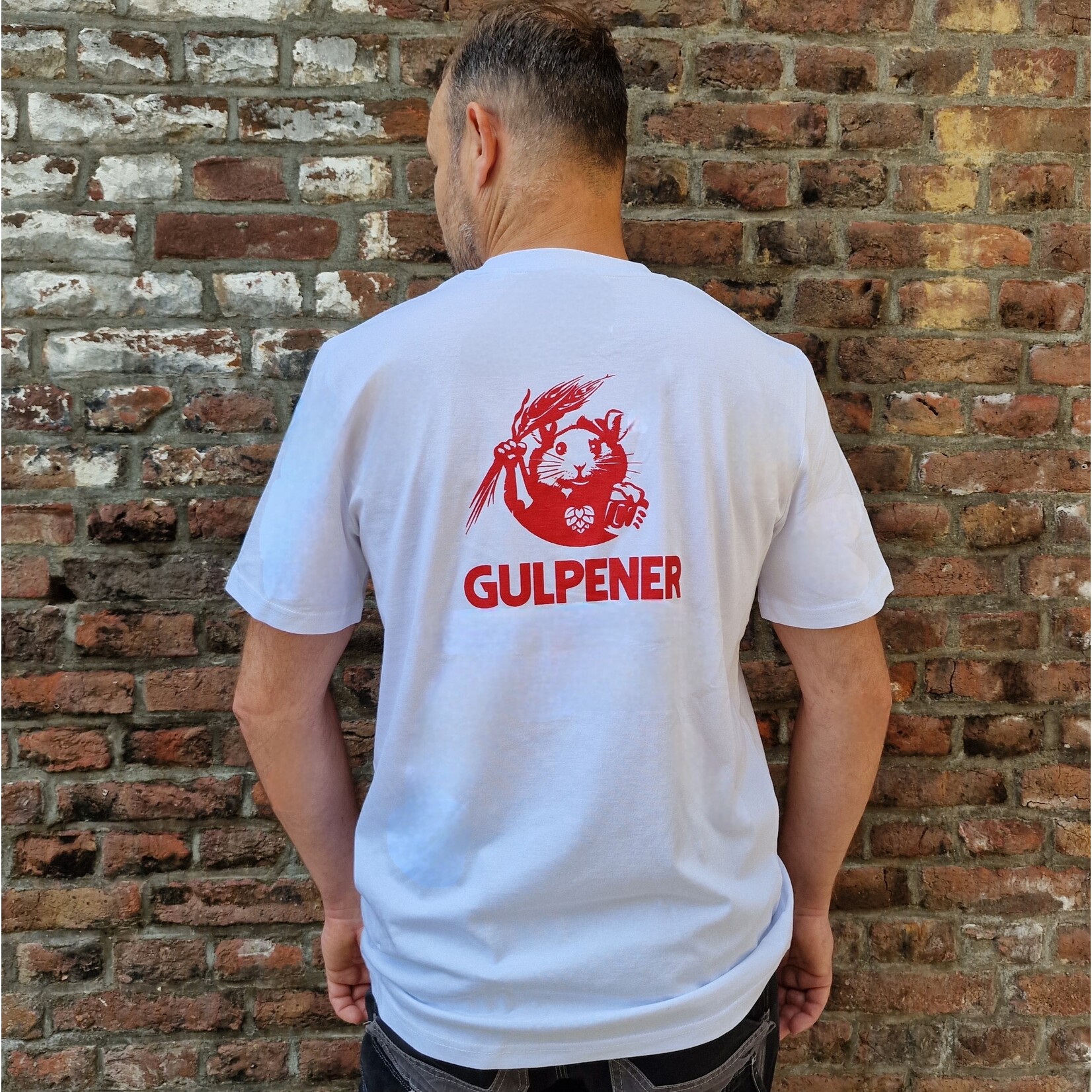 T-shirt - Gulpener - Wit
