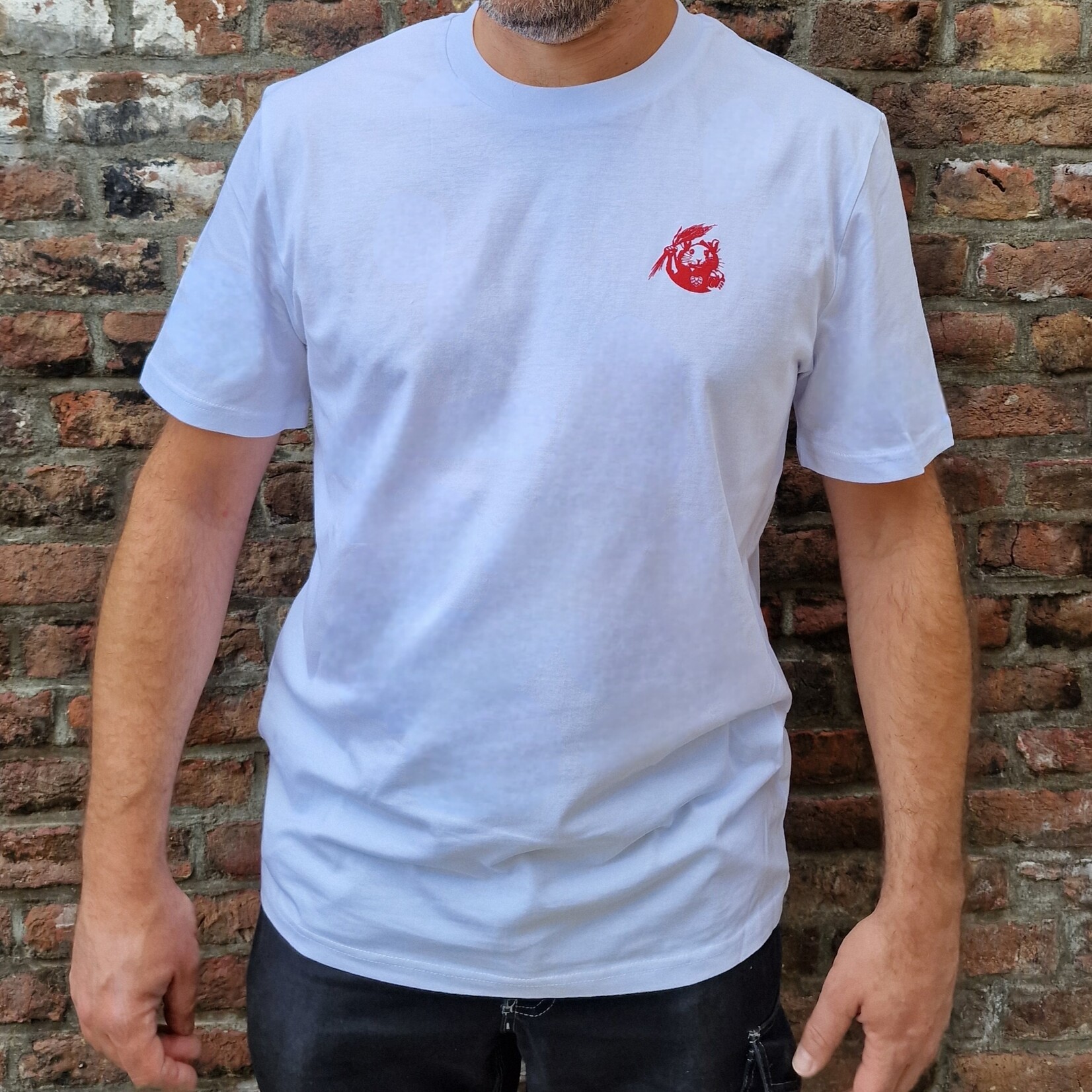 T-shirt - Gulpener - Wit