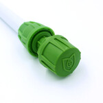 FloraFlex 16-17mm Pipe Fitting - Adaptor & Cap