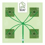 FloraFlex PotPro™ - 4 Pot - 4" (10cm) - Square Matrix