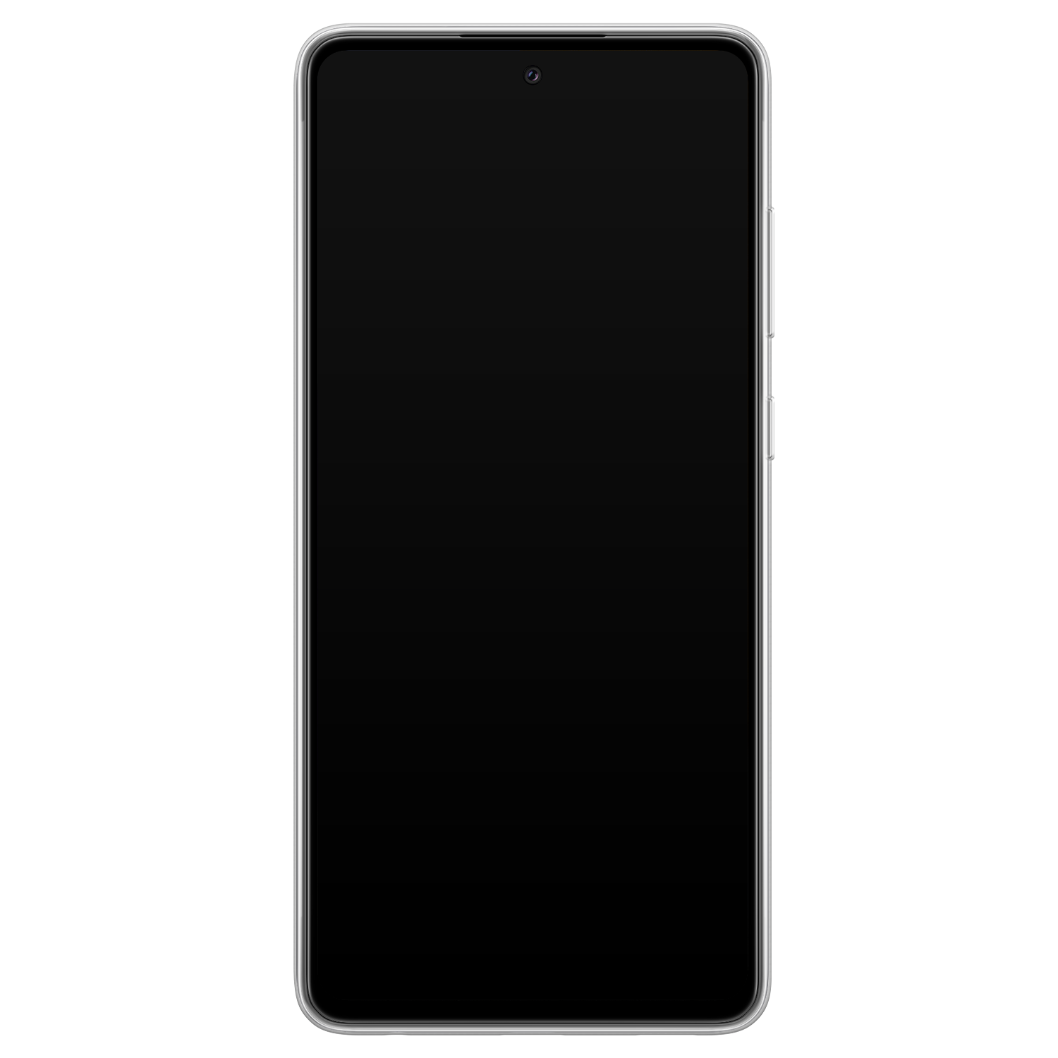 ELLECHIQ Samsung Galaxy A72 siliconen hoesje - Abstract Terracotta