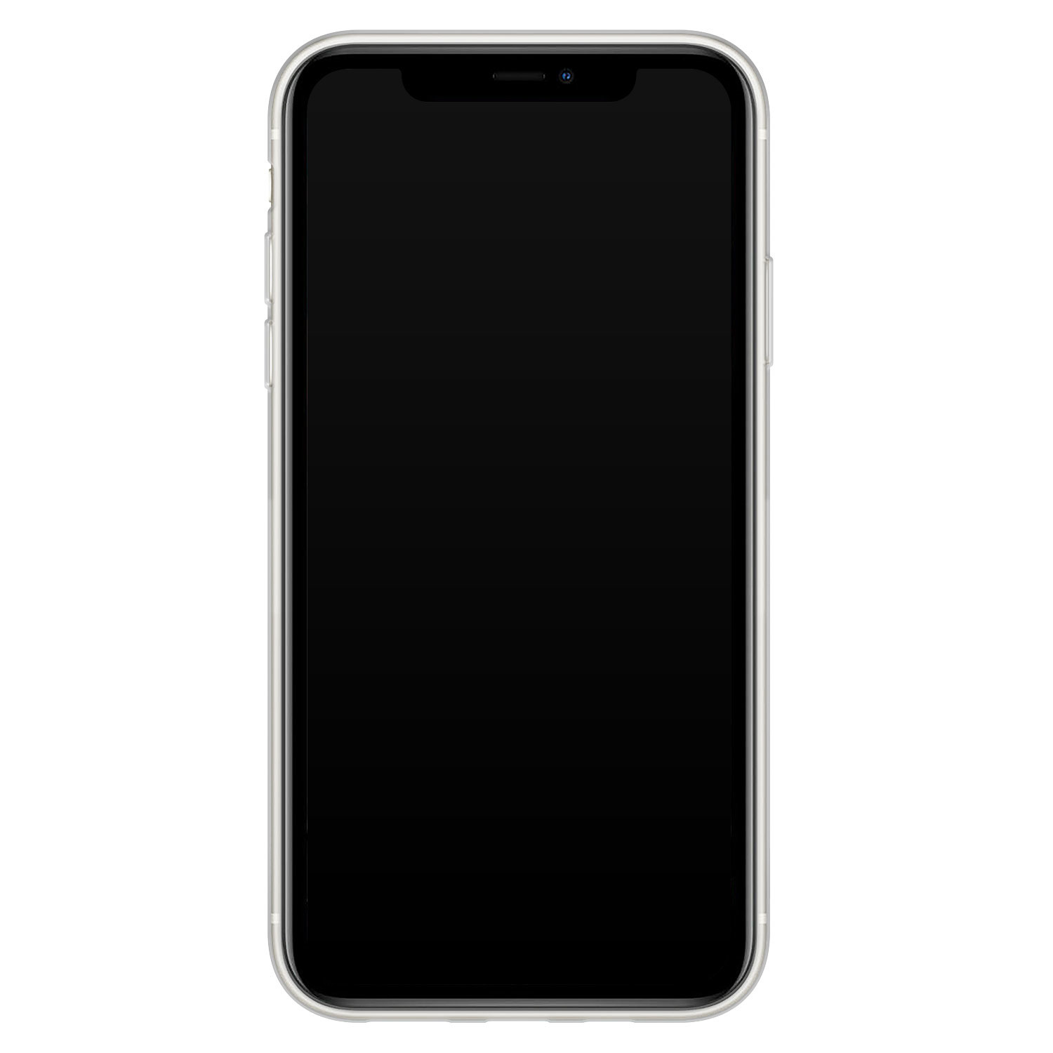 Leuke Telefoonhoesjes iPhone 11 siliconen hoesje - Abstract print