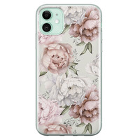 Telefoonhoesje Store iPhone 11 siliconen hoesje - Classy flowers