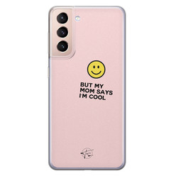 Telefoonhoesje Store Samsung Galaxy S21 siliconen hoesje - I'm cool