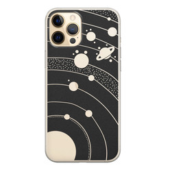 Telefoonhoesje Store iPhone 12 siliconen hoesje - Universe space