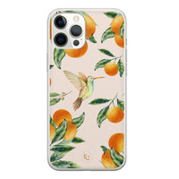 ELLECHIQ iPhone 12 Pro Max siliconen hoesje - Tropical Lemonade