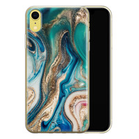 Telefoonhoesje Store iPhone XR siliconen hoesje - Magic marble