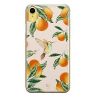 ELLECHIQ iPhone XR siliconen hoesje - Tropical Lemonade