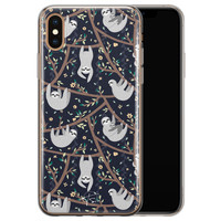 Telefoonhoesje Store iPhone X/XS siliconen hoesje - Luiaard