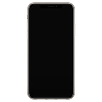 Telefoonhoesje Store iPhone X/XS siliconen hoesje - Abstract blauw