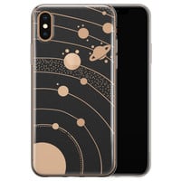 Telefoonhoesje Store iPhone X/XS siliconen hoesje - Universe space