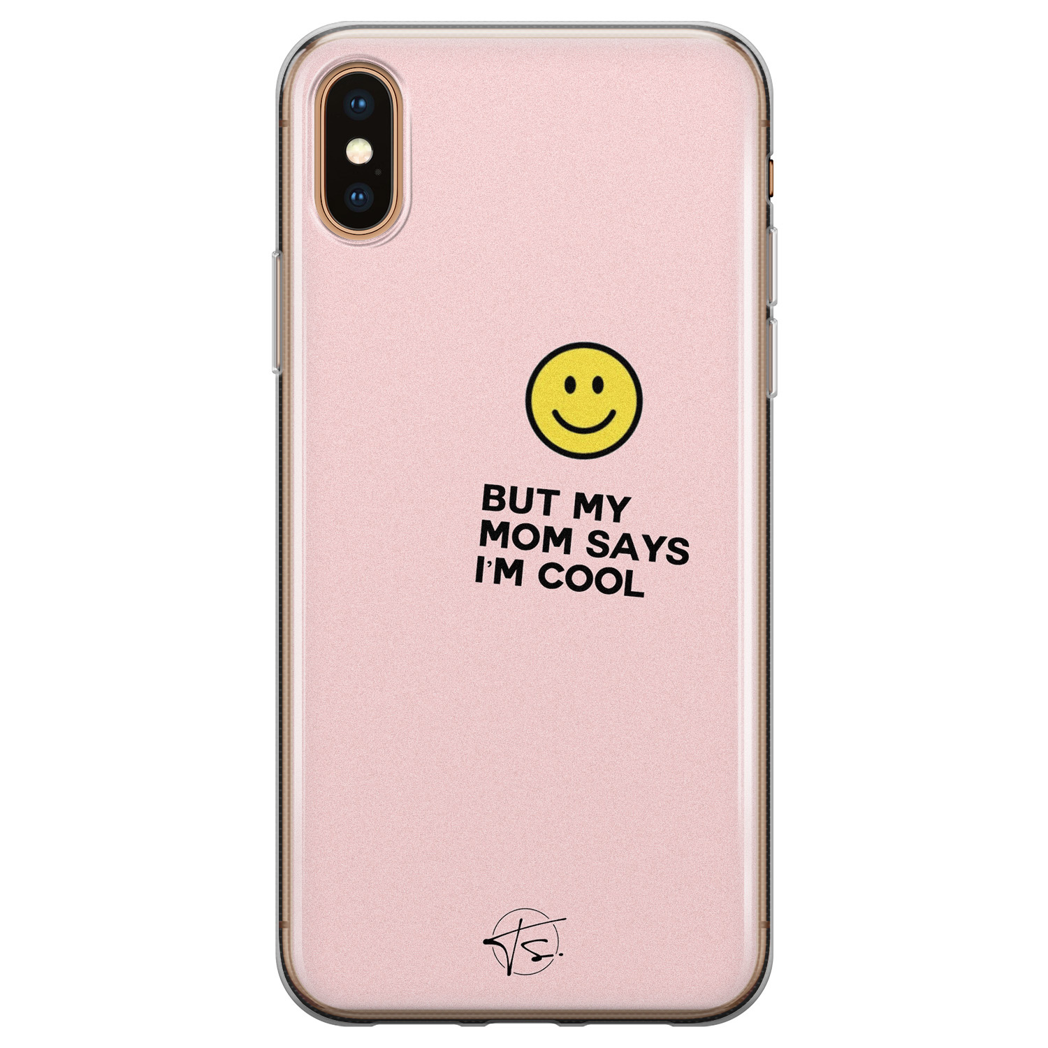 Telefoonhoesje Store iPhone X/XS siliconen hoesje - I'm cool