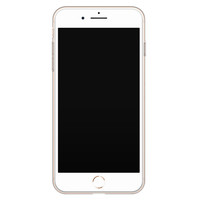 ELLECHIQ iPhone 8 Plus/7 Plus siliconen hoesje - Chill tijger