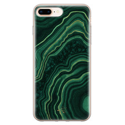 Telefoonhoesje Store iPhone 8 Plus/7 Plus siliconen hoesje - Agate groen