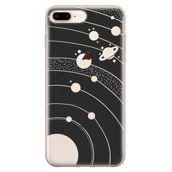 Telefoonhoesje Store iPhone 8 Plus/7 Plus siliconen hoesje - Universe space