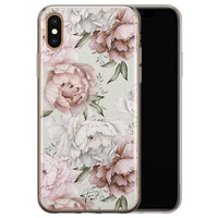 Telefoonhoesje Store iPhone XS Max siliconen hoesje - Classy flowers