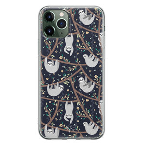 Telefoonhoesje Store iPhone 11 Pro siliconen hoesje - Luiaard