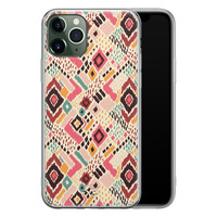 Telefoonhoesje Store iPhone 11 Pro siliconen hoesje - Boho vibes