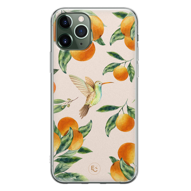 ELLECHIQ iPhone 11 Pro siliconen hoesje - Tropical Lemonade