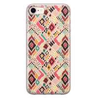 Telefoonhoesje Store iPhone 8/7 siliconen hoesje - Boho vibes