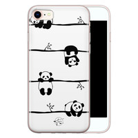 Telefoonhoesje Store iPhone 8/7 siliconen hoesje - Panda