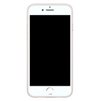 ELLECHIQ iPhone 8/7 siliconen hoesje - Marble Khaki Swirl