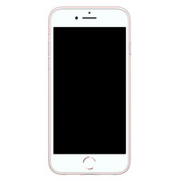 Telefoonhoesje Store iPhone 8/7 siliconen hoesje - Lila stippen