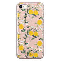 Telefoonhoesje Store iPhone SE 2020 siliconen hoesje - Citroenen