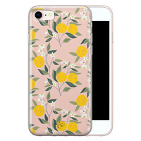 Telefoonhoesje Store iPhone SE 2020 siliconen hoesje - Citroenen
