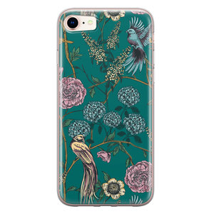 Telefoonhoesje Store iPhone SE 2020 siliconen hoesje - Bloomy birds