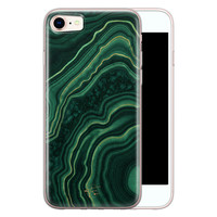 Telefoonhoesje Store iPhone SE 2020 siliconen hoesje - Agate groen